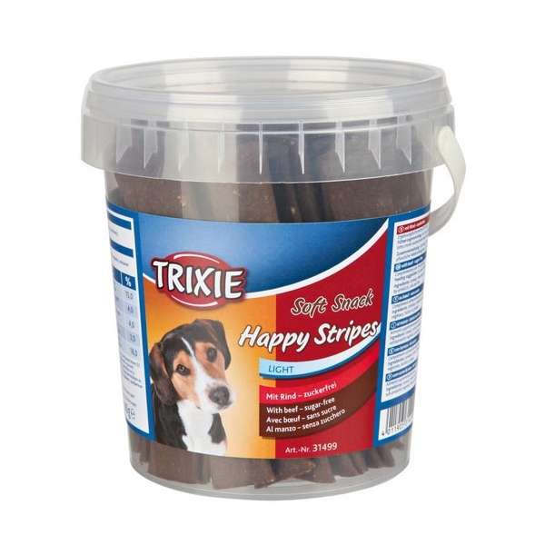 Trixie Soft Snack Happy Stripes 500g Eimer